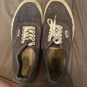worn blue classic vans
